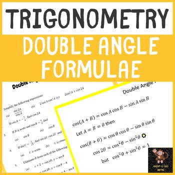 Image result for Trigonometry Double Angle Formula