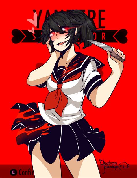 Yandere Chan by DeadmanJackalope.deviantart.com on @DeviantArt ...