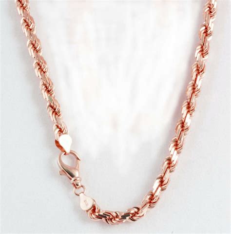 Daimond Rose Gold Chains For Men