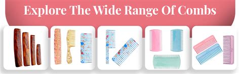 Buy Lily Wide Teeth Multicolor Shampoo Combs for Women, Set of 3 Online ...