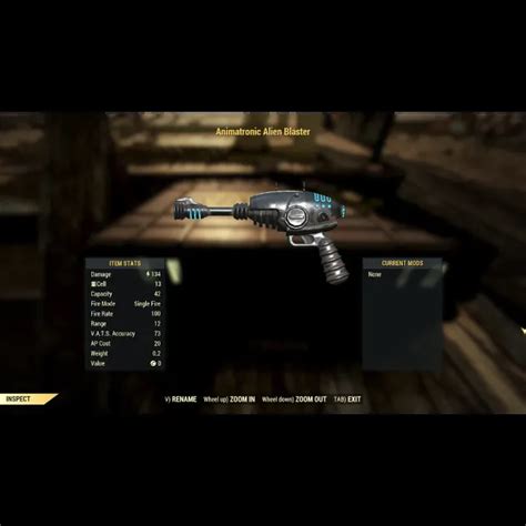 Image result for Alien Fallout 76 Alien Blaster