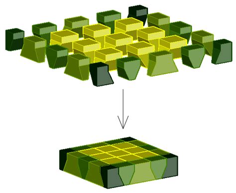 Floor Slabs Made from Topologically Interlocking Prefabs of Small Size
