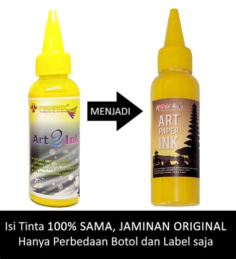 Jual Tinta Art Paper 100 ml - Art Paper ink Grade A Taiwan For Epson ...