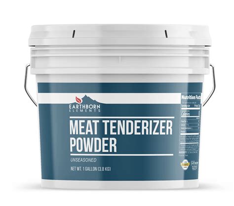Amazon.com : Earthborn Elements Meat Tenderizer Powder 1 Gallon Bucket ...