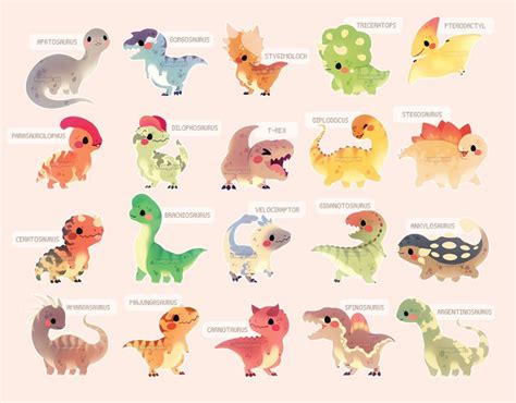 fruit dinosaur drawing
