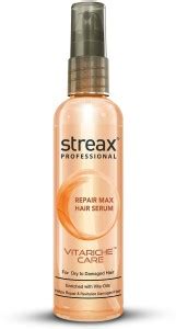 Streax Vitariche Repair Max Hair Serum Enriched with Vitamin - Price in ...