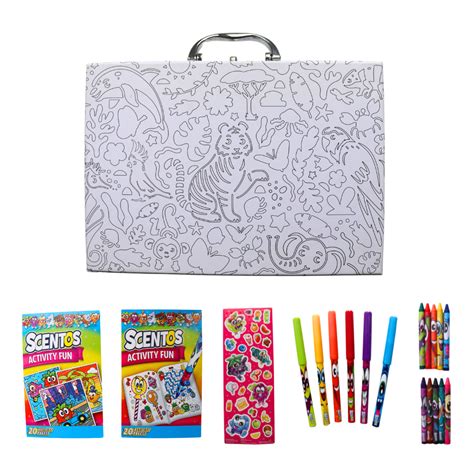 Colour-in Mini Case Mega Colouring
