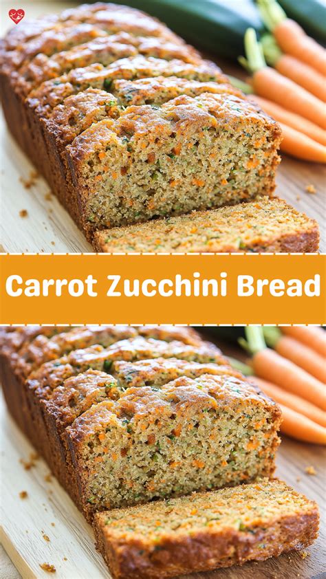 Carrot Zucchini Bread - Family Dinner Recipes