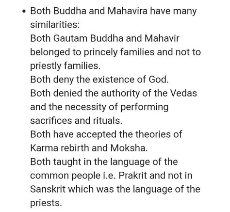 d. Write two similarities in the ways by which the Buddha and Mahavira ...