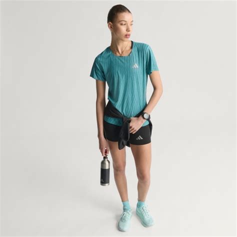 adidas Adi365 Running CLIMACOOL+ T-shirt - Turquoise | Free Shipping ...