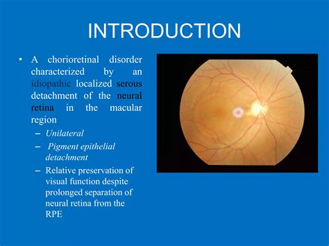 Central serous chorioretinopathy DR AJAY DUDANI | PPT