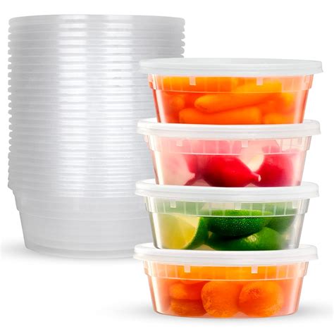 Buy Supreme Select Deli Plastic Storage Containers with Lids [24 Sets ...