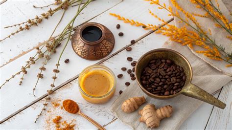 Golden Turmeric Espresso with Orange Blossom - Tasty Coffee Tales