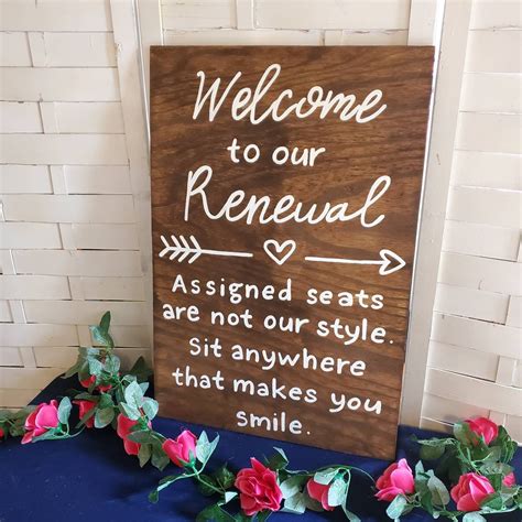 Renewal Of Vows Reception Ideas