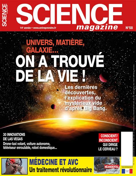 SCIENCE MAGAZINE N°58 | Lafont Presse