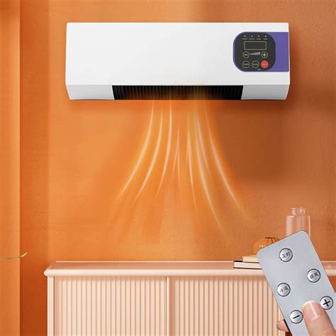FYHALE Heater Air Conditioners Wall Unit 1500W Smart Space Heater for ...