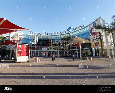 Talking Stick Resort Arena prior to an NBA basketball game between the ...