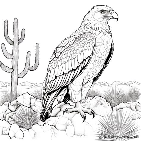 Golden Eagle Coloring Pages - Free & Printable!