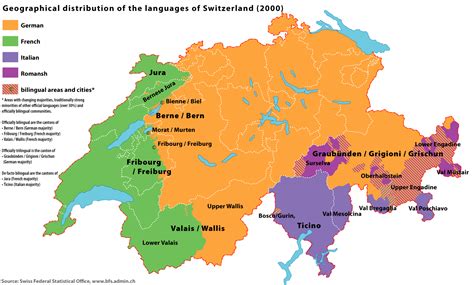 Switzerland Language Map 的图像结果