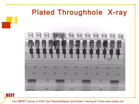 X Ray inspection of Plated Throughhole Devices Using X-Ray | PPT