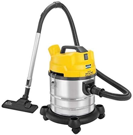 American MICRONIC- Wet & Dry Vacuum Cleaner, 21 Litre Stainless Steel ...