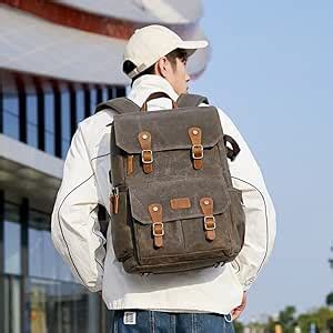 Generic Pography Retro Batik Canvas backpack w USB Port fit 15.6inch ...