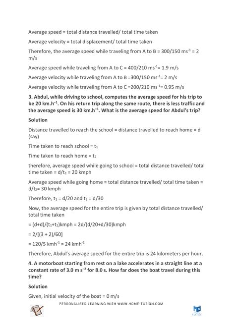 Class 9 Science Chapter 8 Describing Motion 的图像结果