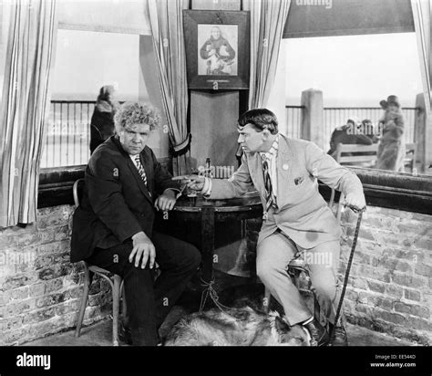 Gibson Gowland, Jean Hersholt, on-set of the Silent Film, "Greed", 1924 ...