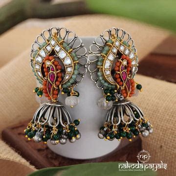 2 Tone Earrings – Nakoda Payals