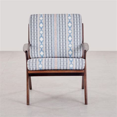 Buy Rio Mango Wood Lounge Chair - White from Home Centre at just INR ...