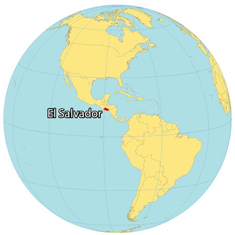 El Salvador Map - Cities and Roads - GIS Geography