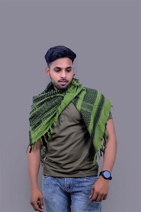 Olive Green Commando Scarf – Veer Vastra