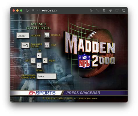 Madden NFL 2000 | Classic Macintosh Game Demos