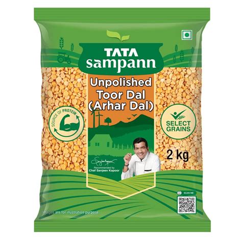 Tata Sampann unpolished Toor Dal 2 Kg : Amazon.in: Grocery & Gourmet Foods
