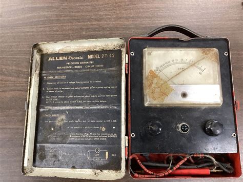 Model 27-42 Electrical Service Rotunda Equipment Allen-tonic Precision ...