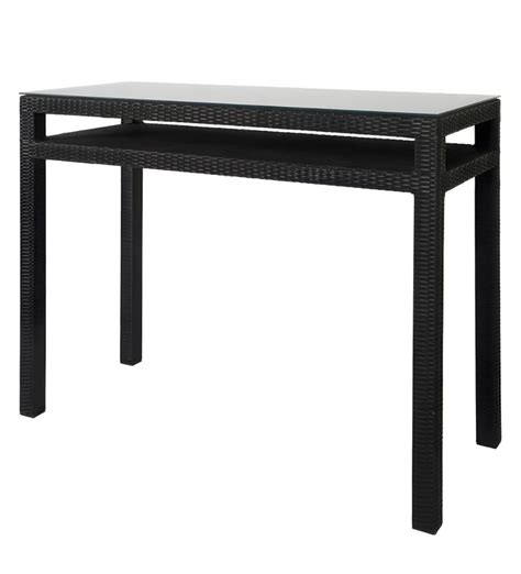 MJA FURNITURE Patio Bar Set Chairs and Table Set for Outdoor, Wicker ...