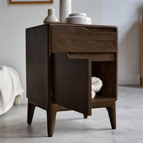 Woodworm | Elle Bedside Table | Solid Wood | Premium Bedside – House of ...