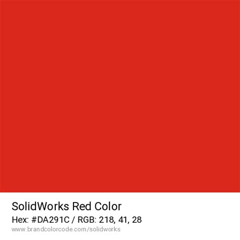 Image result for SolidWorks Color Codes
