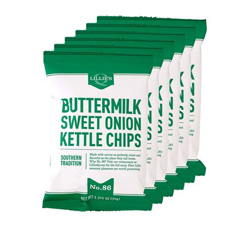 Buy Lillie's Q - Buttermilk & Sweet Onion Kettle Chips, Vidalia Onion ...