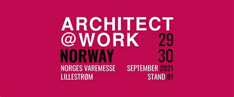 Architect@Work 2021 in Norway - 29-30 September - Ekinex