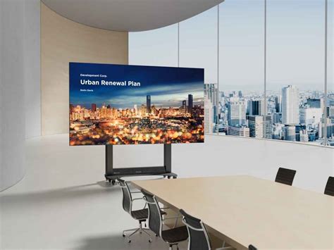ViewSonic launches foldable 138-inch LED display in India with plug-and ...