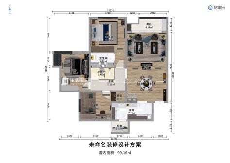北苑家园130平米三居室新中式装修案例