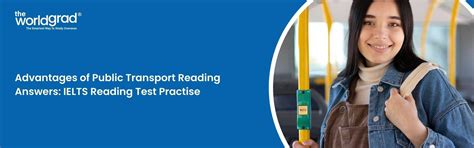 Advantages of Public Transport Reading Answers : IELTS Cue Cards