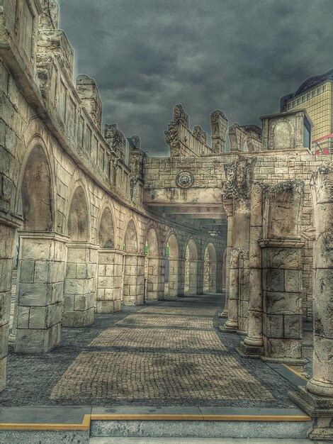 Premium Photo | View of historic building