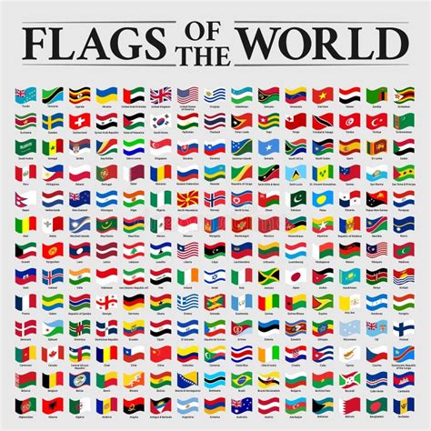 Flags of the World with Names 的图像结果