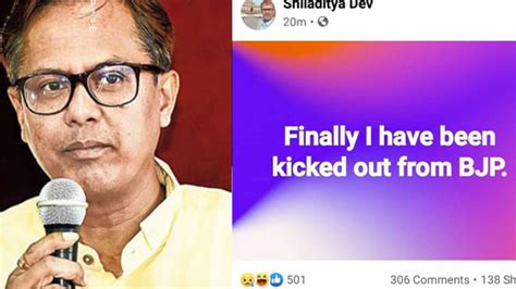 BREAKING: MLA Shiladitya Dev says he has been "kicked out" of BJP ...