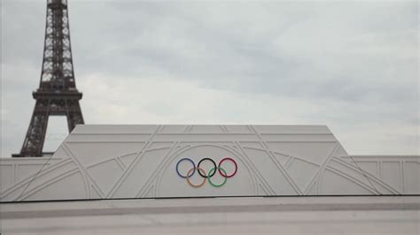 Paris Olympics- Eiffel Tower-inspired podiums and medals