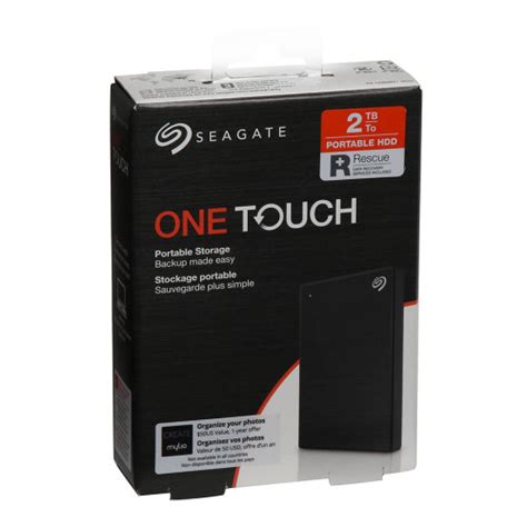 SEAGATE ONE TOUCH 2TB EXTERNAL HDD