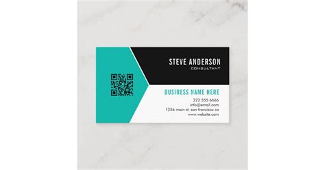 Business Cards with QR Code and Logo 的图像结果