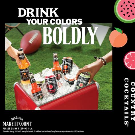 Jack Daniel's Country Cocktails Watermelon Punch (10 fl oz) Delivery or ...